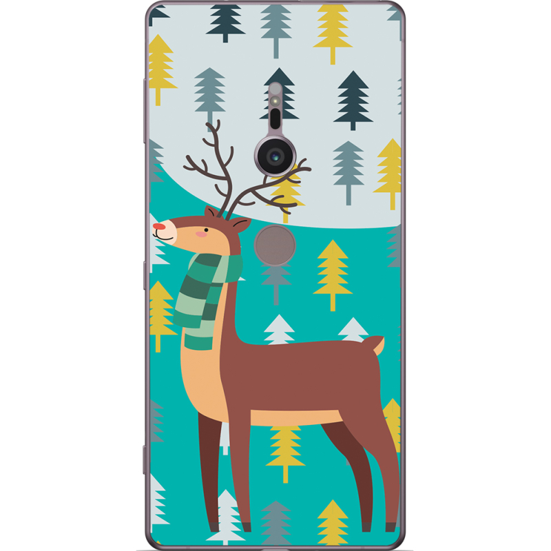 Чехол Uprint Sony Xperia XZ2 H8266 Foresty Deer