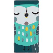 Чехол Uprint Sony Xperia XZ2 H8266 Green Owl