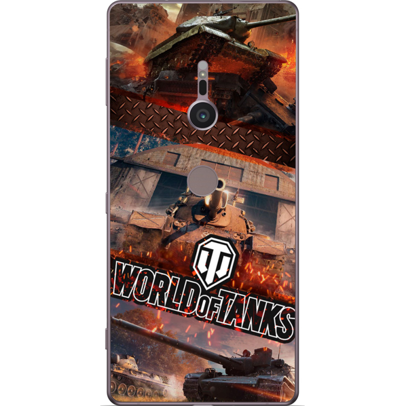 Чехол Uprint Sony Xperia XZ2 H8266 World Of Tanks