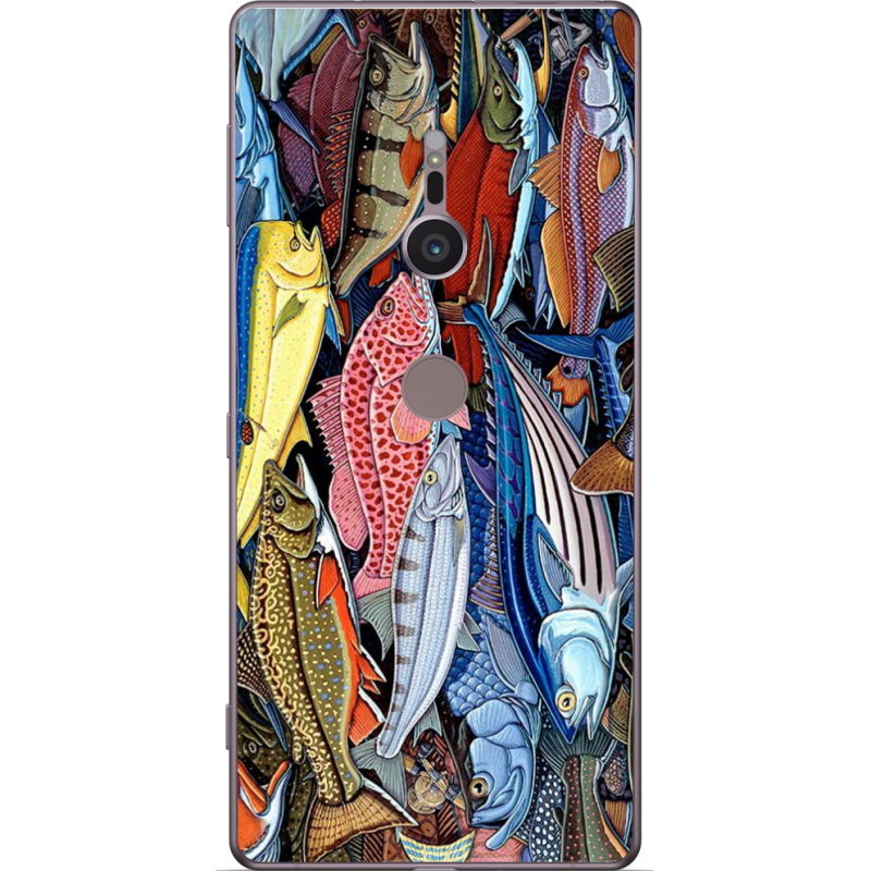 Чехол Uprint Sony Xperia XZ2 H8266 Sea Fish