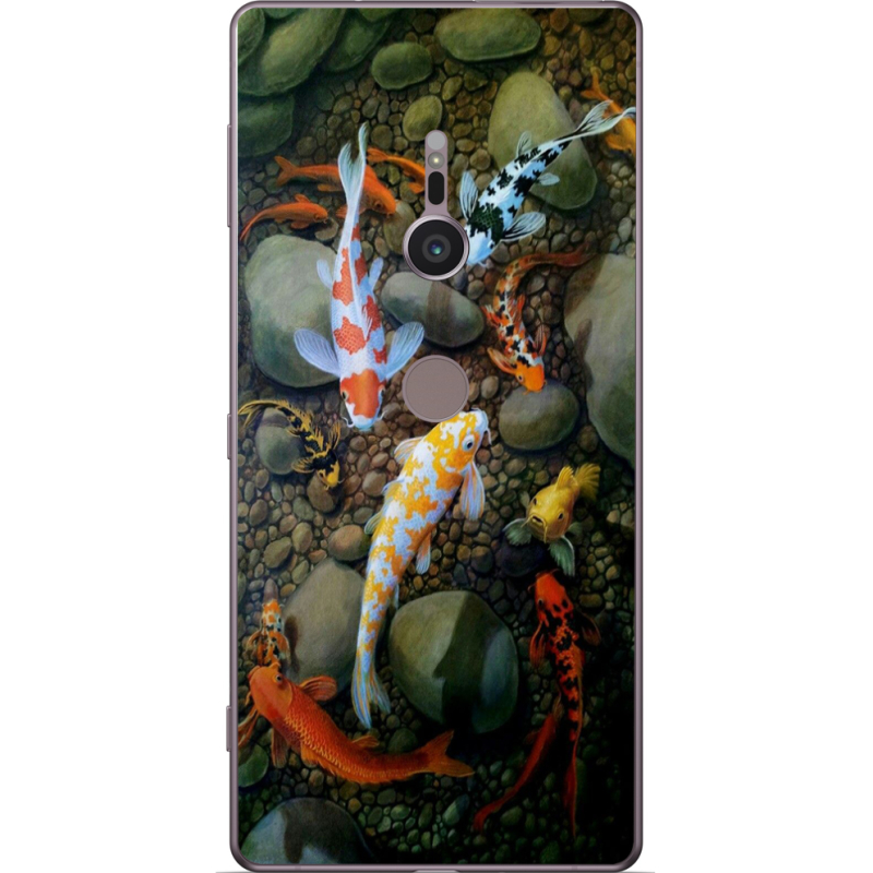 Чехол Uprint Sony Xperia XZ2 H8266 Underwater Koi