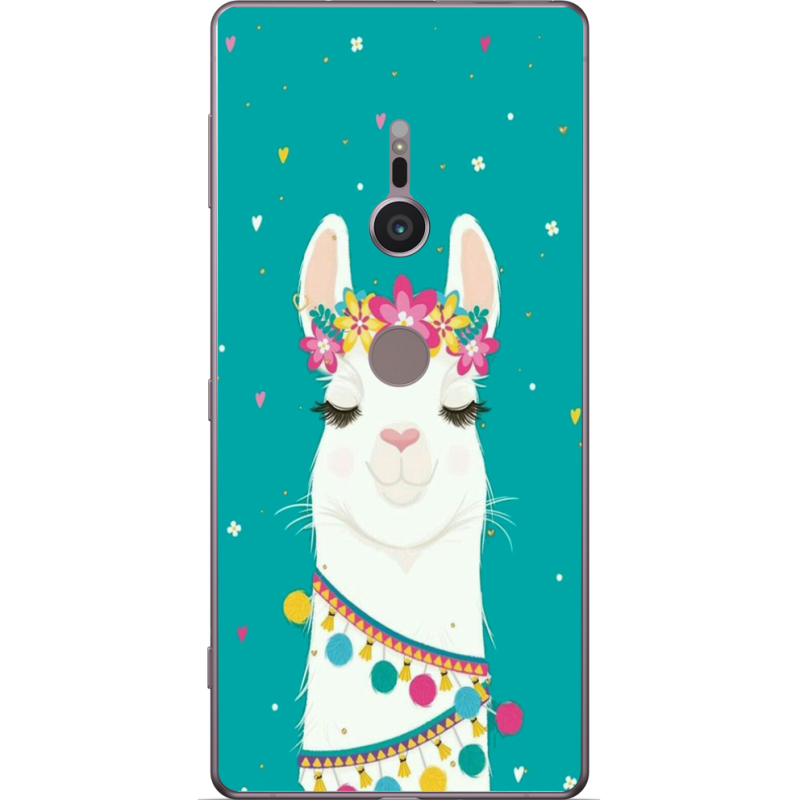 Чехол Uprint Sony Xperia XZ2 H8266 Cold Llama