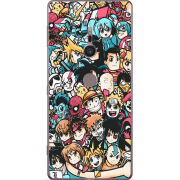 Чехол Uprint Sony Xperia XZ2 H8266 Anime Stickers