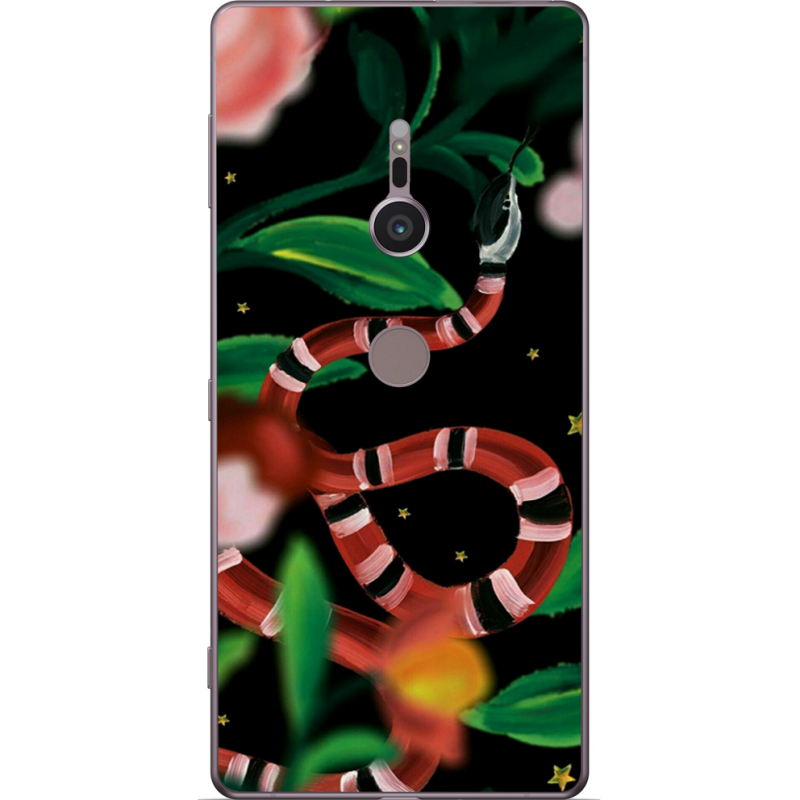 Чехол Uprint Sony Xperia XZ2 H8266 Red Snake