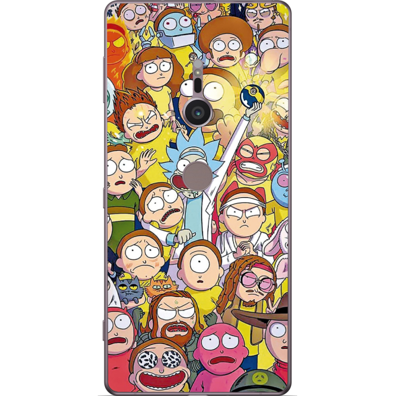 Чехол Uprint Sony Xperia XZ2 H8266 Rick and Morty