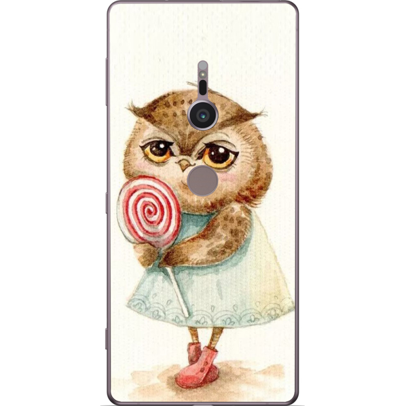 Чехол Uprint Sony Xperia XZ2 H8266 Совушка