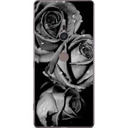 Чехол Uprint Sony Xperia XZ2 H8266 Black and White Roses