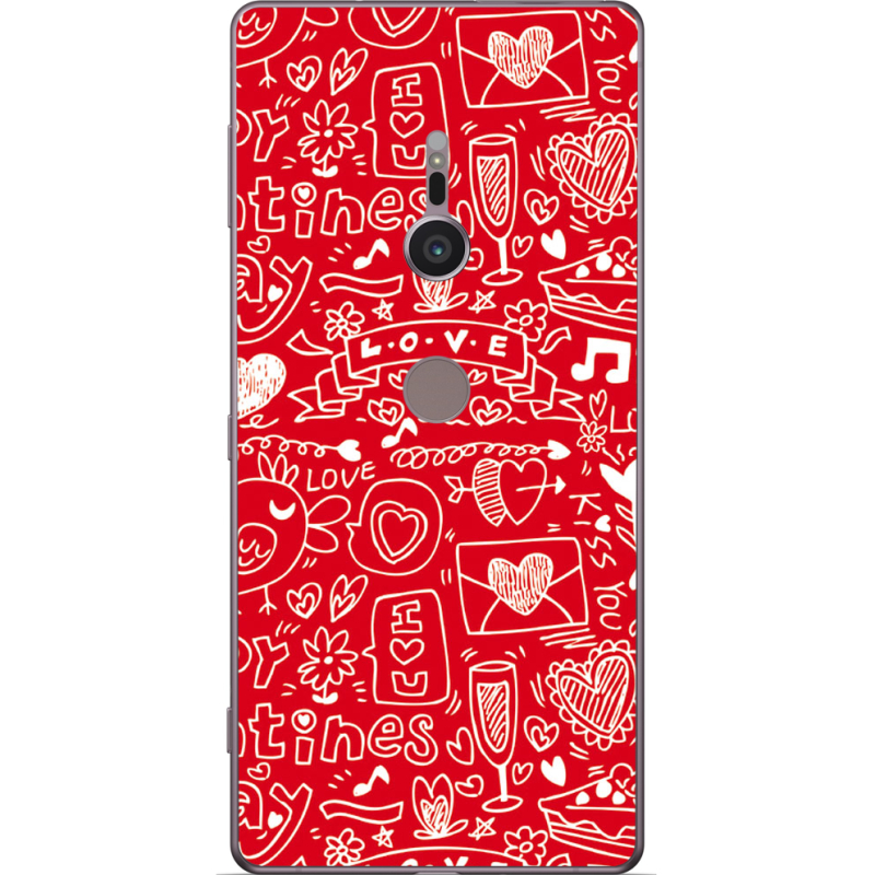 Чехол Uprint Sony Xperia XZ2 H8266 Happy Valentines