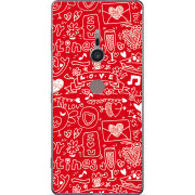 Чехол Uprint Sony Xperia XZ2 H8266 Happy Valentines