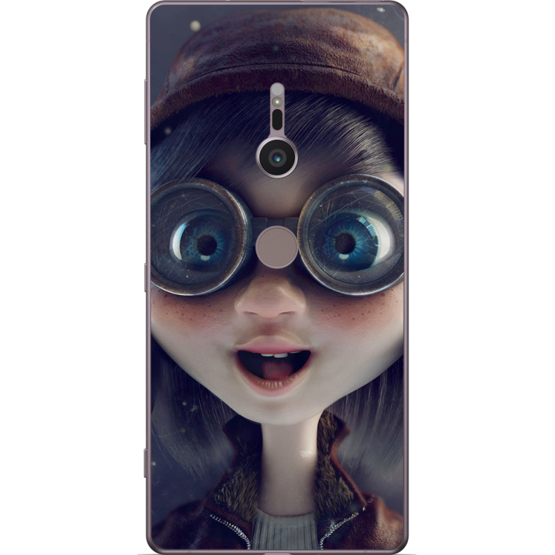 Чехол Uprint Sony Xperia XZ2 H8266 Blue Eyes