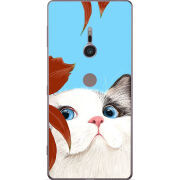 Чехол Uprint Sony Xperia XZ2 H8266 Wondering Cat