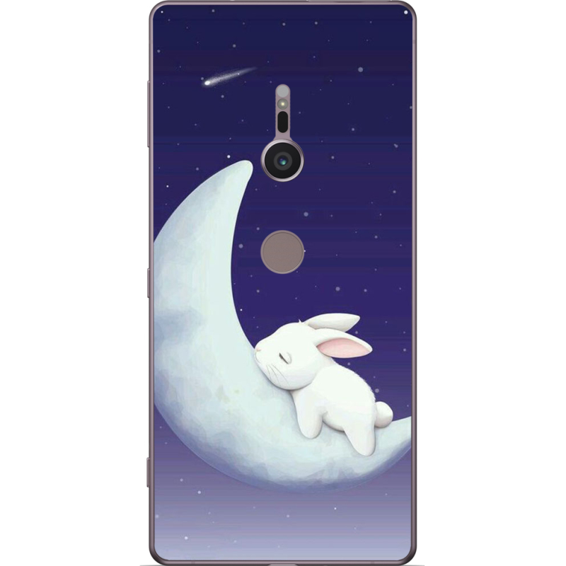 Чехол Uprint Sony Xperia XZ2 H8266 Moon Bunny