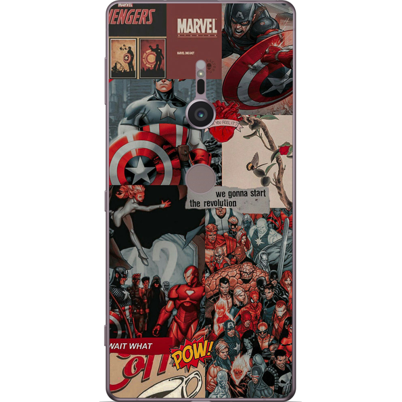 Чехол Uprint Sony Xperia XZ2 H8266 Marvel Avengers