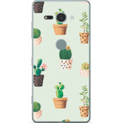 Чехол Uprint Sony Xperia XZ2 Compact H8324 L-green Cacti