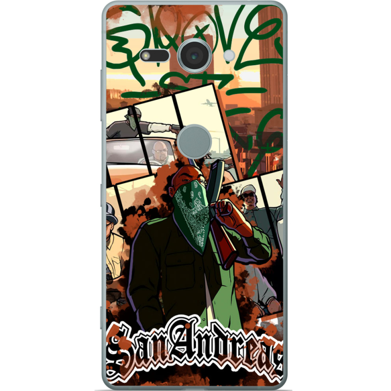 Чехол Uprint Sony Xperia XZ2 Compact H8324 GTA San Andreas