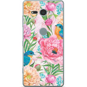 Чехол Uprint Sony Xperia XZ2 Compact H8324 Birds in Flowers