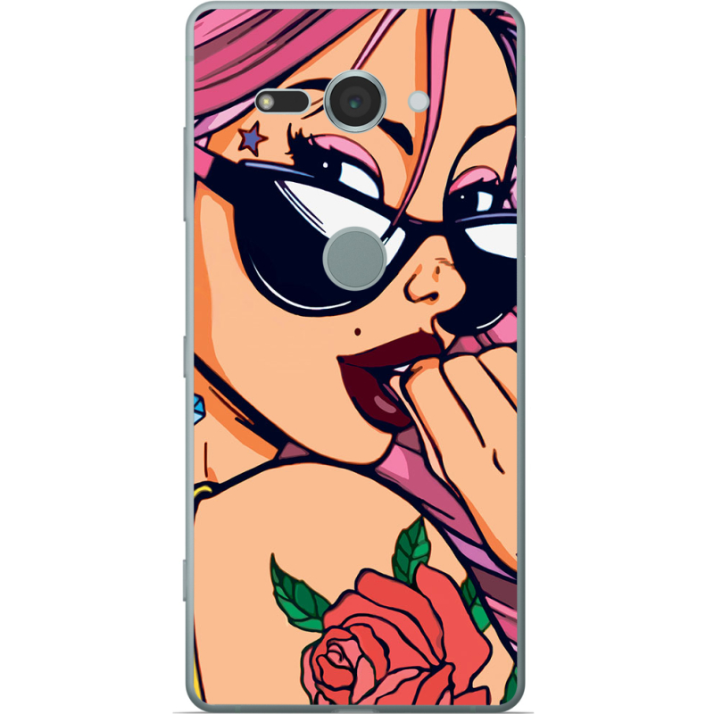 Чехол Uprint Sony Xperia XZ2 Compact H8324 Pink Girl