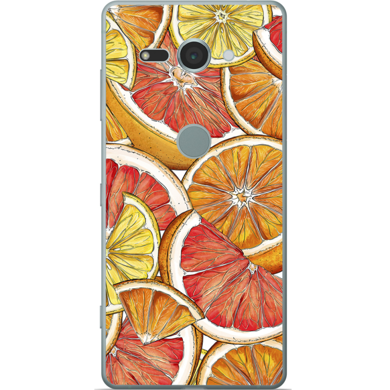 Чехол Uprint Sony Xperia XZ2 Compact H8324 Citrus Pattern
