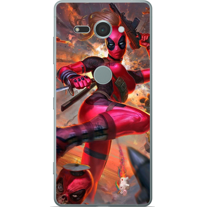 Чехол Uprint Sony Xperia XZ2 Compact H8324 Woman Deadpool
