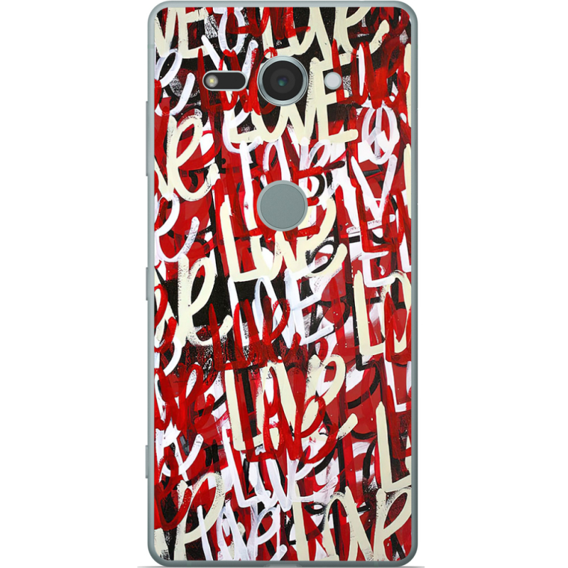 Чехол Uprint Sony Xperia XZ2 Compact H8324 Love Graffiti