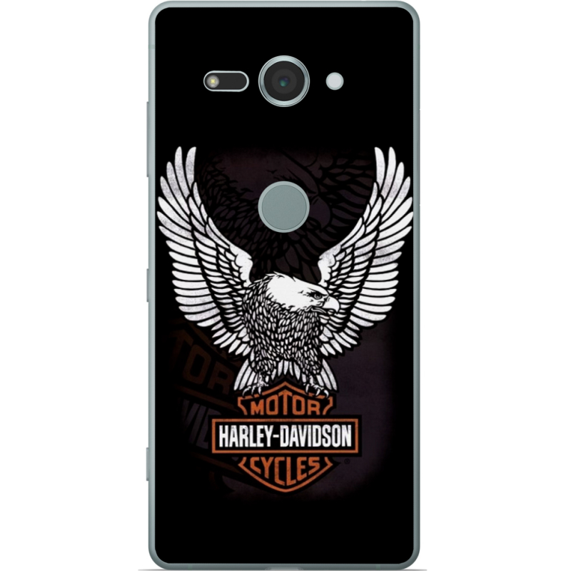 Чехол Uprint Sony Xperia XZ2 Compact H8324 Harley Davidson and eagle