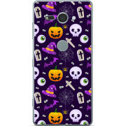 Чехол Uprint Sony Xperia XZ2 Compact H8324 Halloween Purple Mood