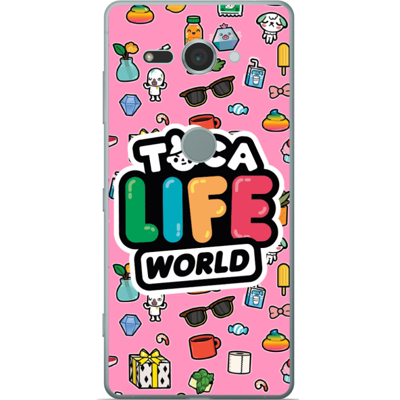 Чехол Uprint Sony Xperia XZ2 Compact H8324 Toca Boca Life World