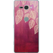 Чехол Uprint Sony Xperia XZ2 Compact H8324 Gold Leaves