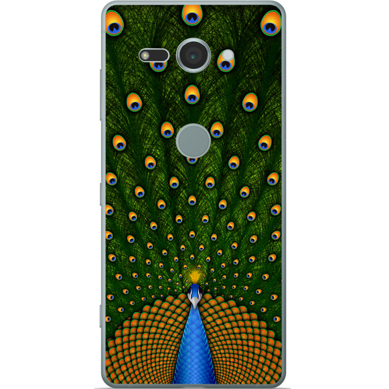 Чехол Uprint Sony Xperia XZ2 Compact H8324 Peacocks Tail