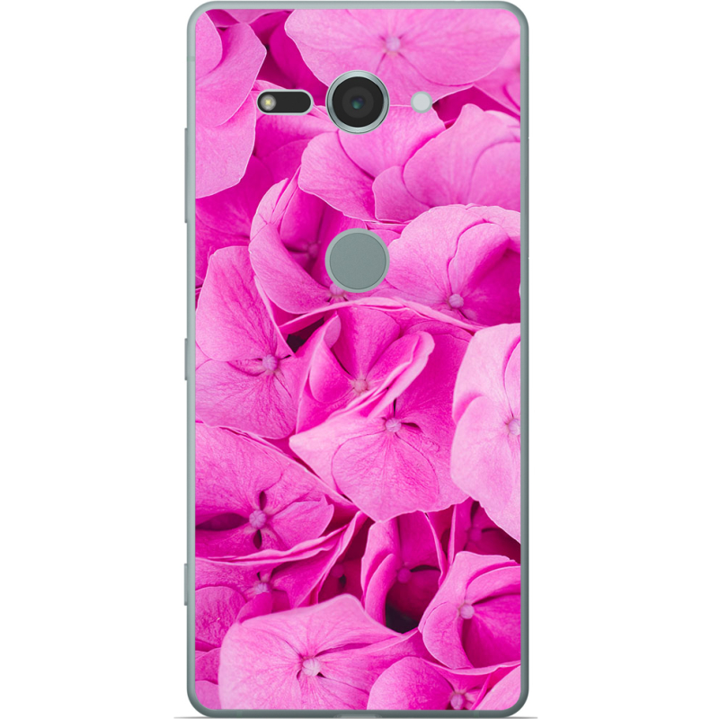 Чехол Uprint Sony Xperia XZ2 Compact H8324 Pink Flowers