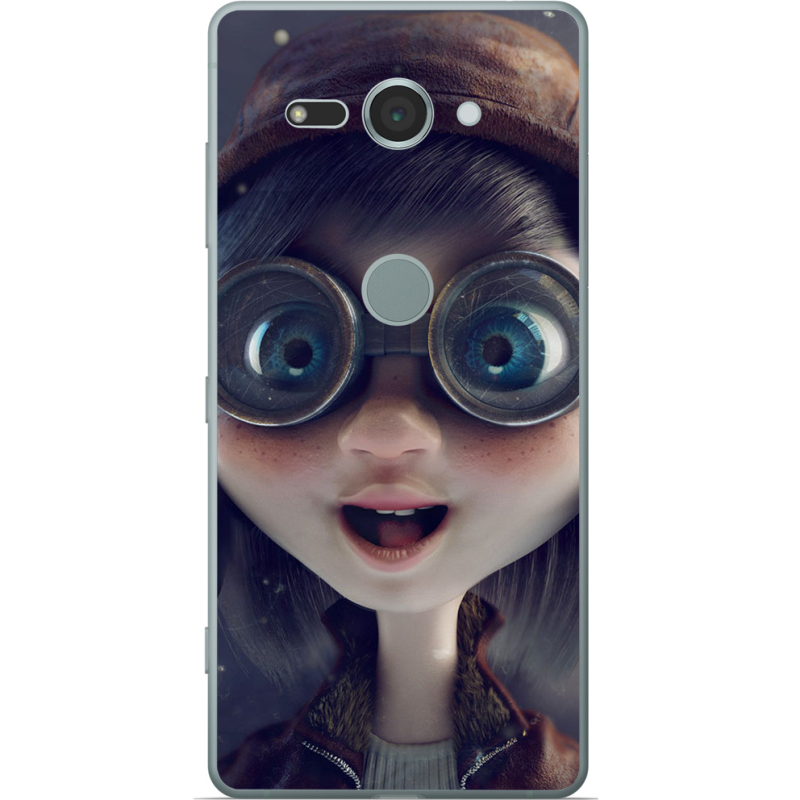 Чехол Uprint Sony Xperia XZ2 Compact H8324 Blue Eyes