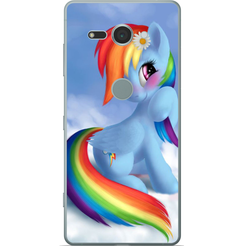 Чехол Uprint Sony Xperia XZ2 Compact H8324 My Little Pony Rainbow Dash