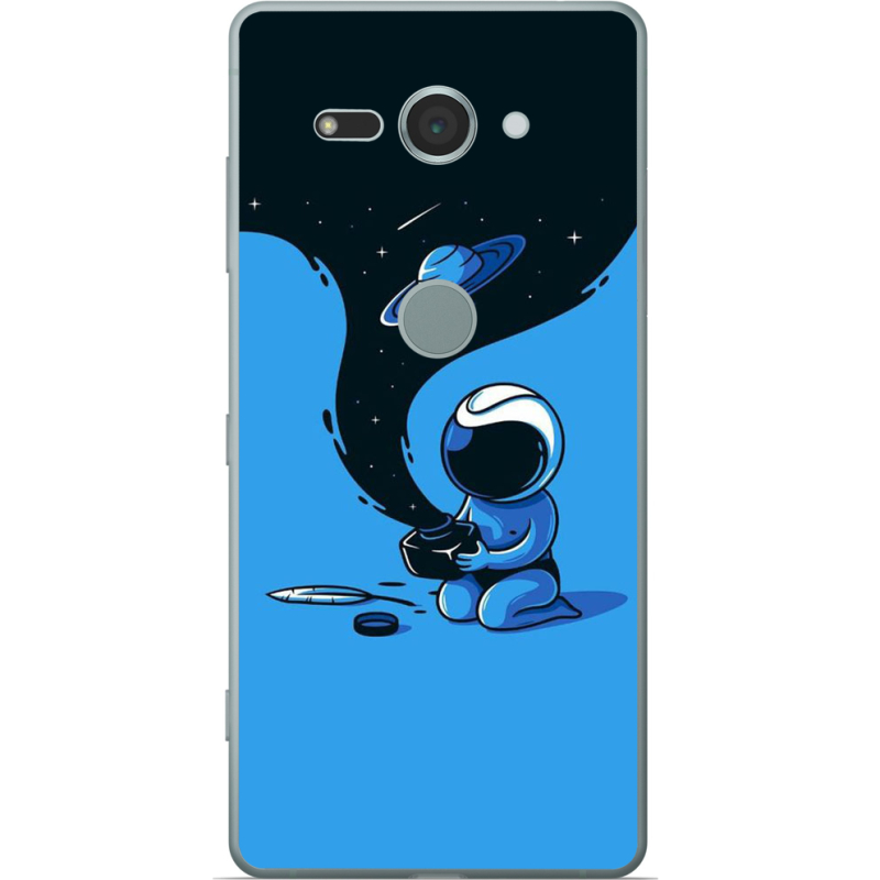 Чехол Uprint Sony Xperia XZ2 Compact H8324 Galaxy Art