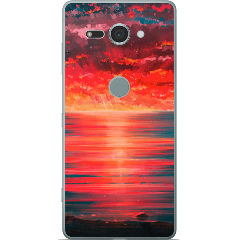 Чехол Uprint Sony Xperia XZ2 Compact H8324 Seaside b