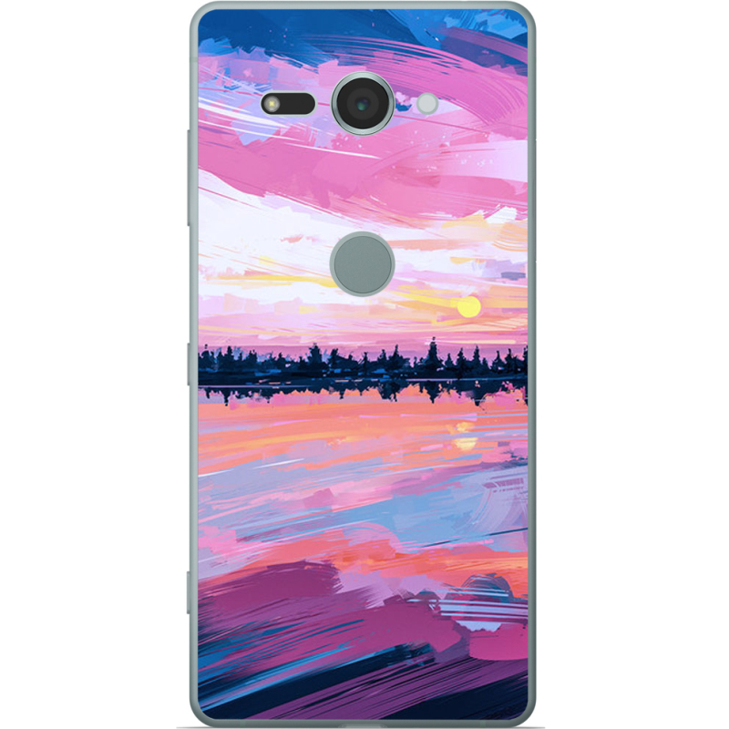 Чехол Uprint Sony Xperia XZ2 Compact H8324 Sky Mirror