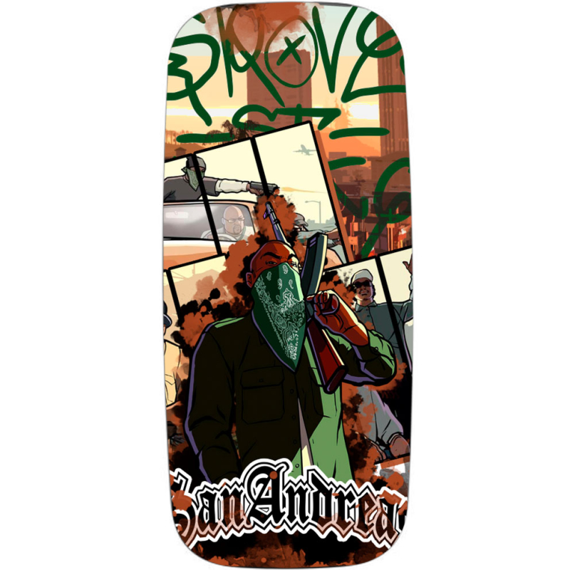 Чехол Uprint Nokia 105 2017 GTA San Andreas