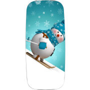 Чехол Uprint Nokia 105 2017 Skier Snowman