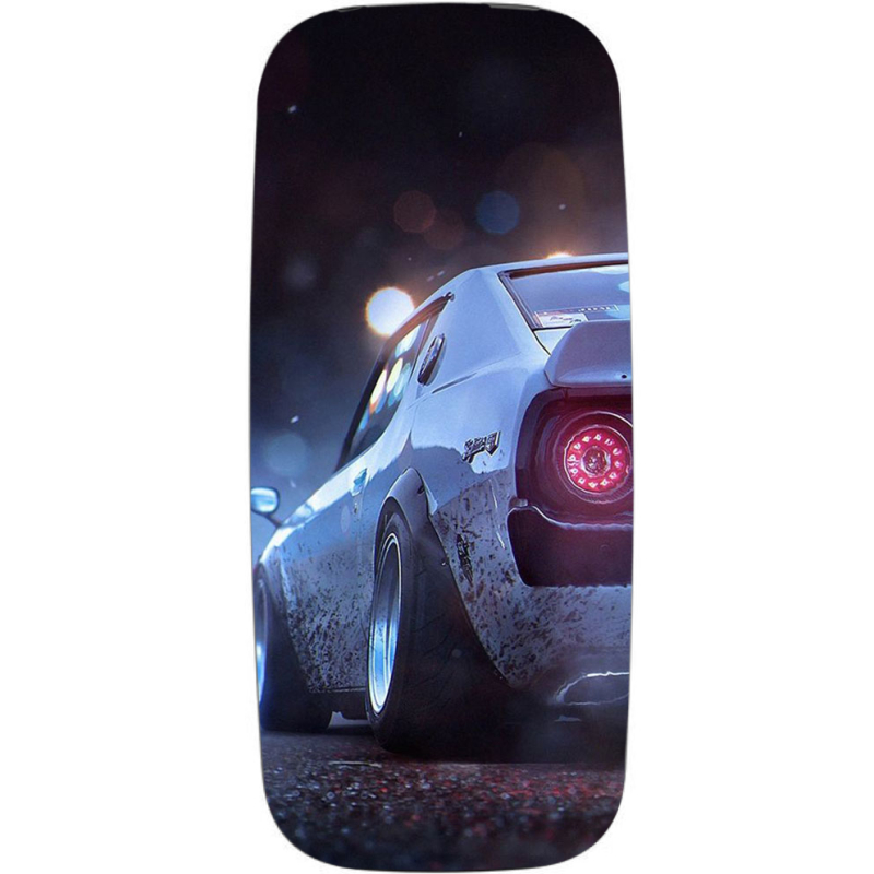 Чехол Uprint Nokia 105 2017 Silver Car