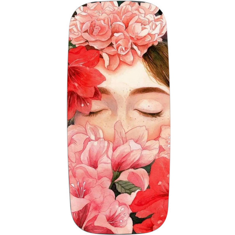 Чехол Uprint Nokia 105 2017 Girl in Flowers