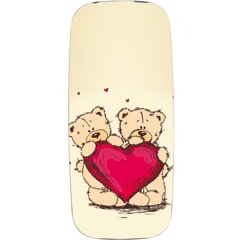 Чехол Uprint Nokia 105 2017 Teddy Bear Love