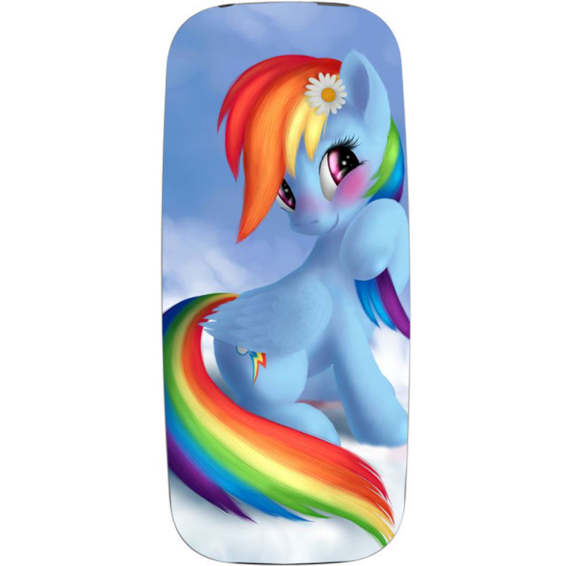 Чехол Uprint Nokia 105 2017 My Little Pony Rainbow Dash