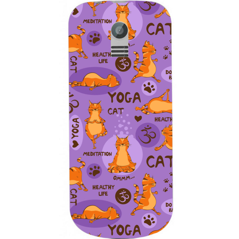 Чехол Uprint Nokia 130 2017 Yoga Cat