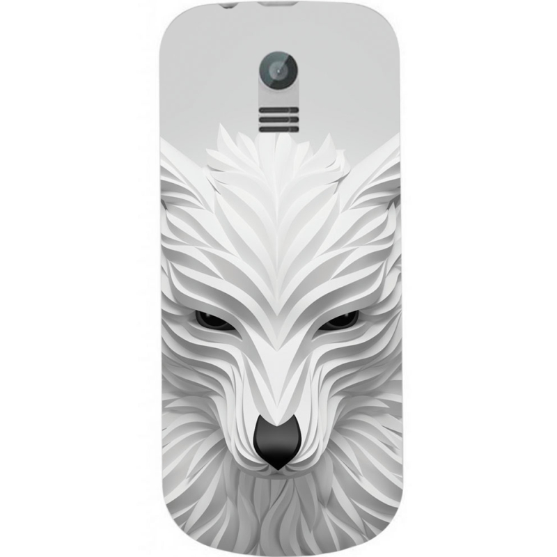 Чехол Uprint Nokia 130 2017 White Wolf