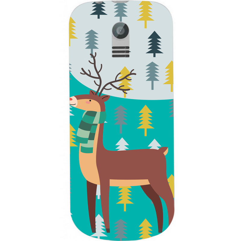 Чехол Uprint Nokia 130 2017 Foresty Deer