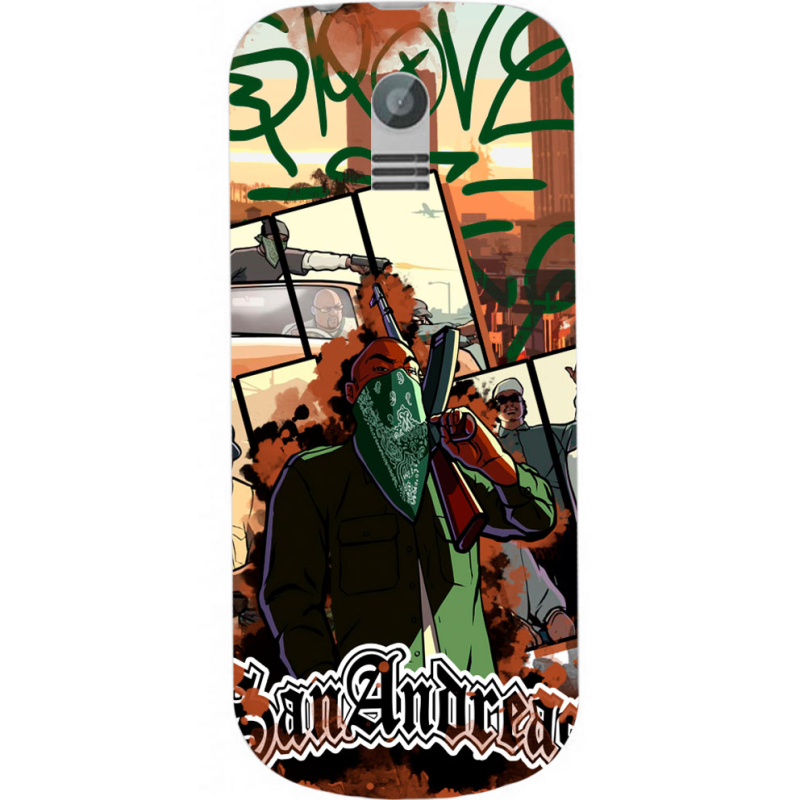 Чехол Uprint Nokia 130 2017 GTA San Andreas