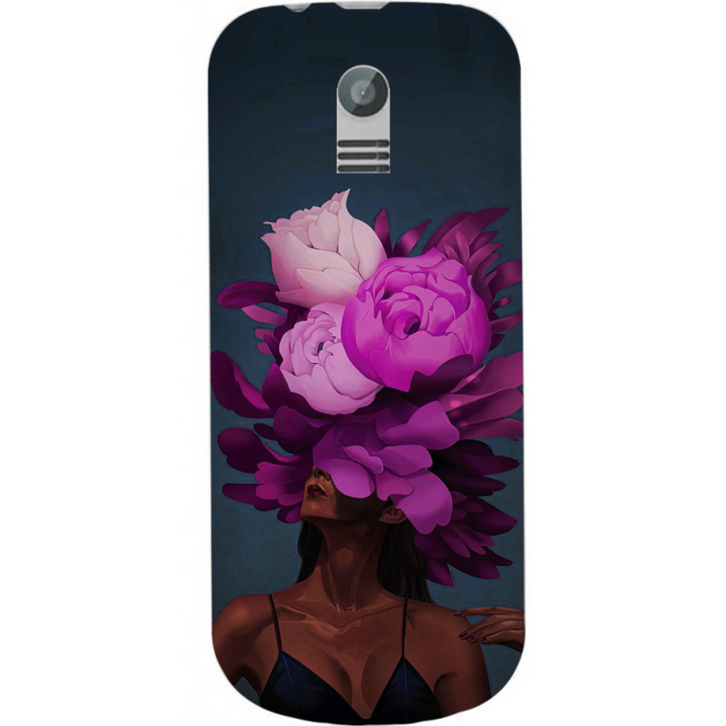 Чехол Uprint Nokia 130 2017 Exquisite Purple Flowers