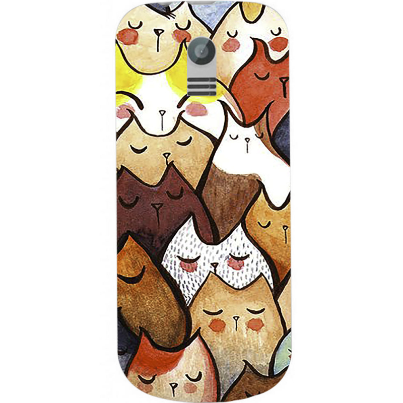 Чехол Uprint Nokia 130 2017 Sleepy Cats