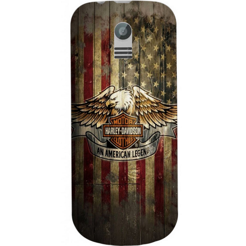 Чехол Uprint Nokia 130 2017 Harley An American Legend