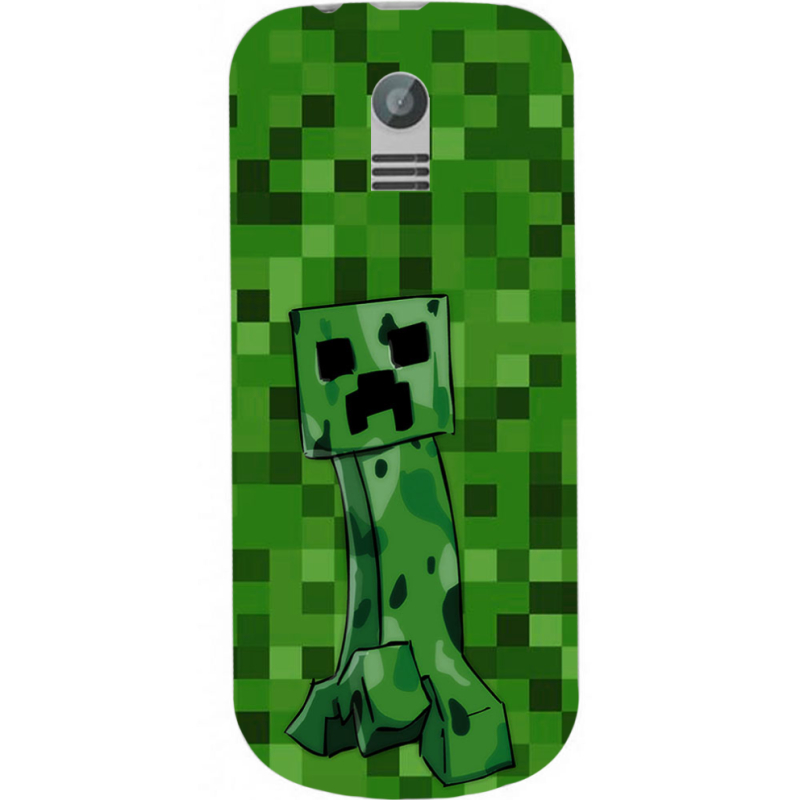 Чехол Uprint Nokia 130 2017 Minecraft Creeper