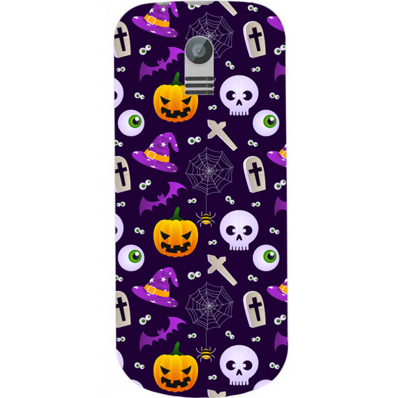 Чехол Uprint Nokia 130 2017 Halloween Purple Mood